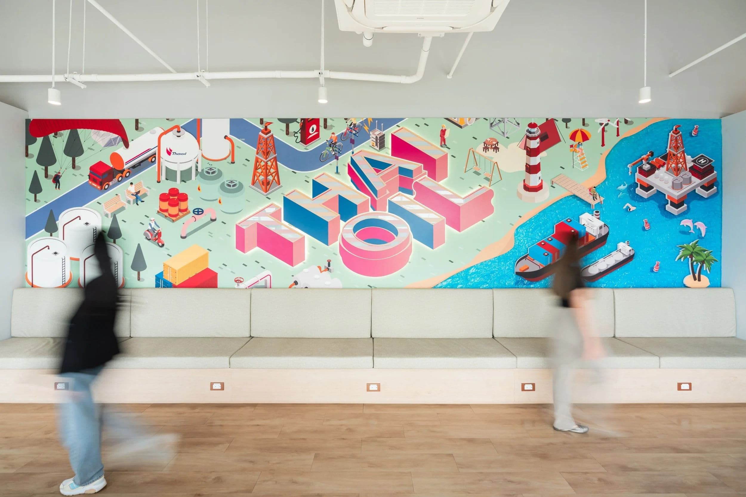 Thaioil Office Photography