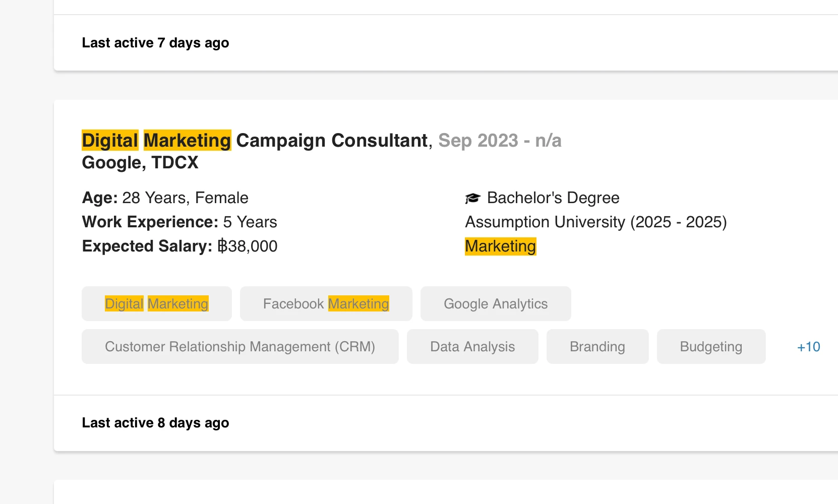 AI-Powered Skill Matching
