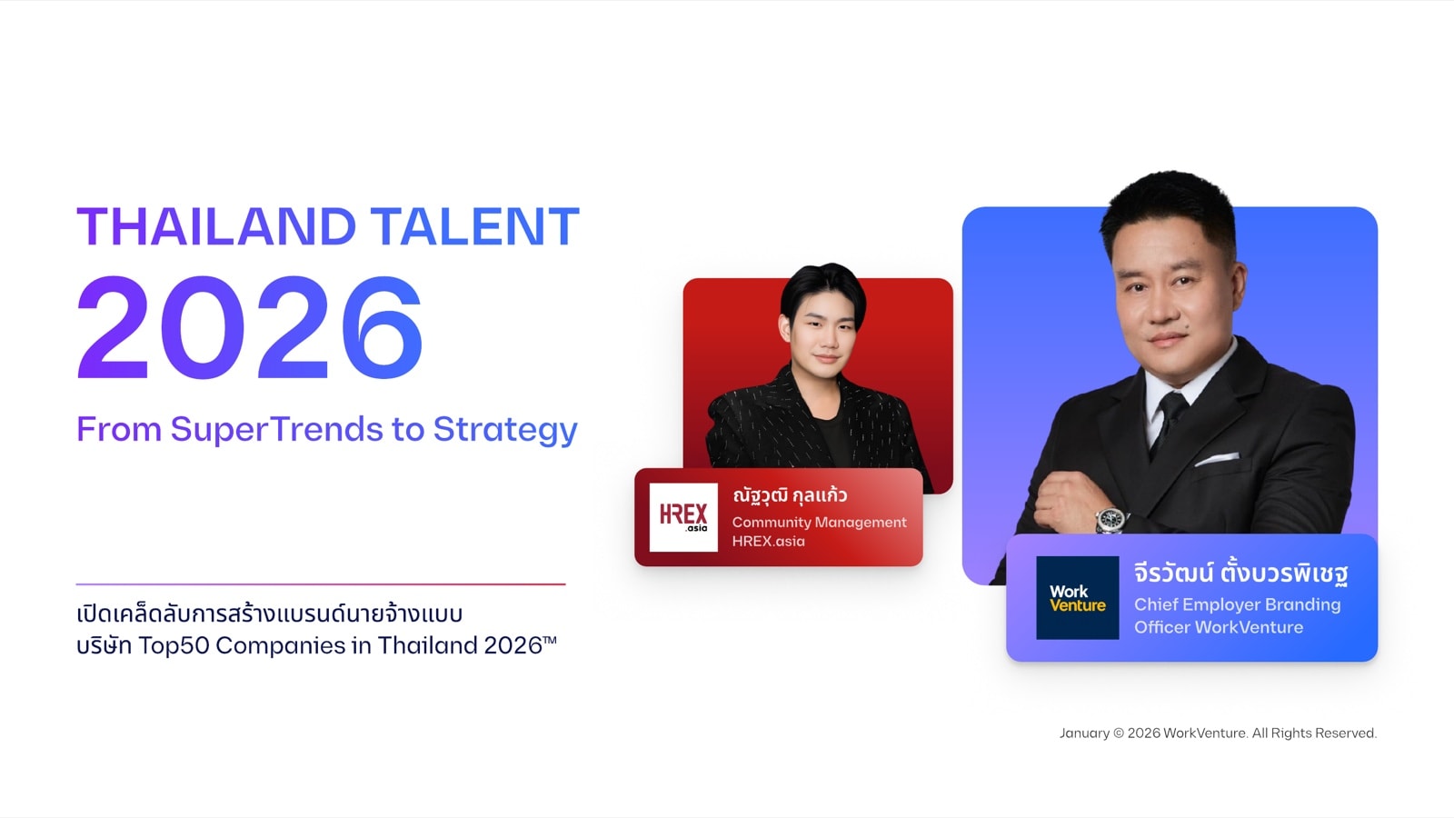 Thailand Talent 2026 - From SuperTrends to Strategy